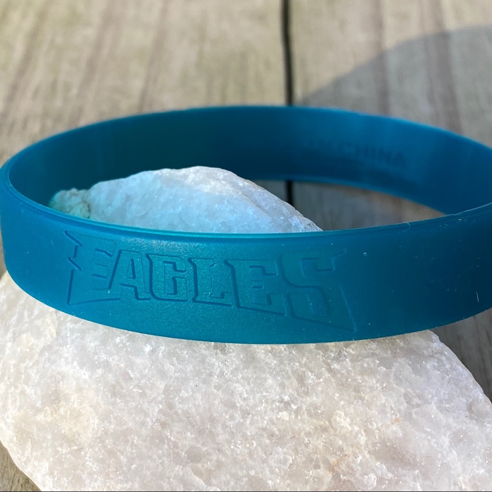 Philadelphia Eagles rubber bracelet Men’s size
